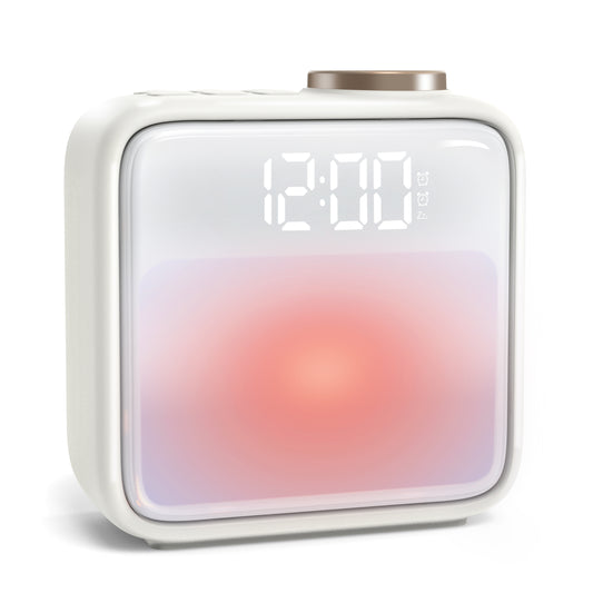 AIRIVO Sunrise Alarm Clock Wake Up Light, Alarm Clocks for Bedrooms, 6 Scenes Simulation & 6 Soothing Sounds, Dual Alarms & Snooze, for Heavy Sleepers Sleep Aid