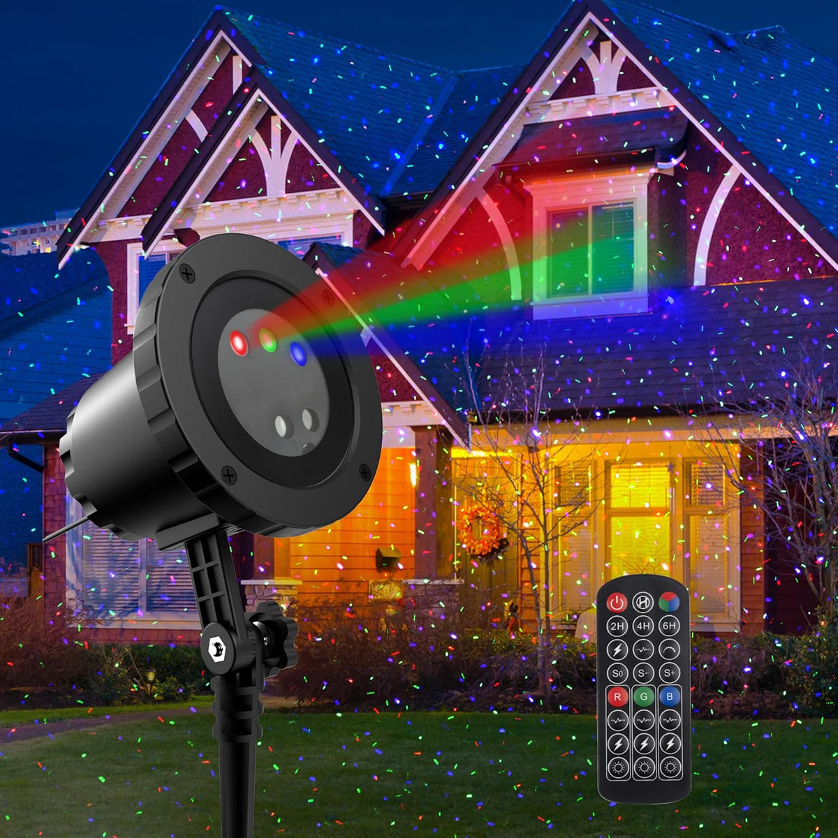 Example Projector Light Image Laser Projection Lights Waterproof Outdoor Projector Christmas Lights